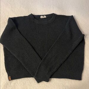 Tentree Charcoal grey Knit Sweater size L